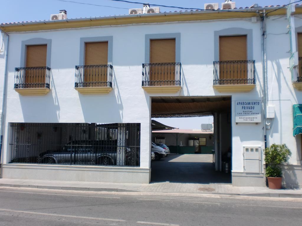 Hostal Las Tres Jotas Алькарасехос Экстерьер фото